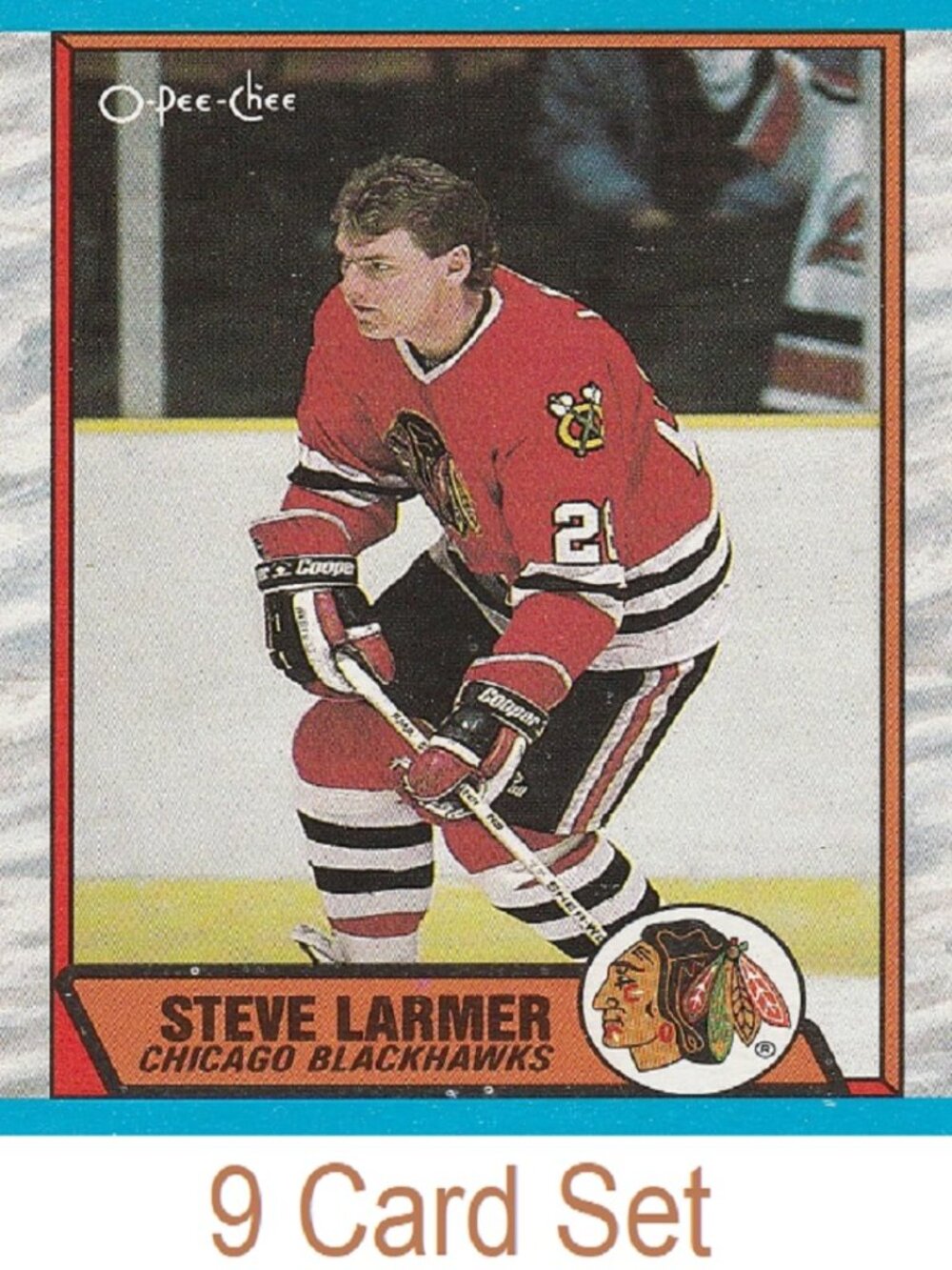 Steve Larmer Hockey Card Collection